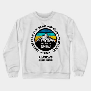 SKAGWAY, Alaska Crewneck Sweatshirt